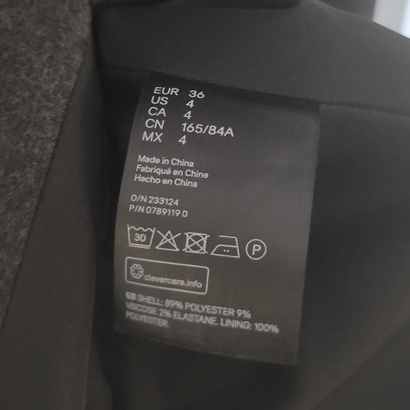 h&m winter long coat - Picture 6 of 6